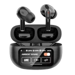 A9Plus Bluetooth 5.4 ANC Wireless Earbuds with Touch Screen