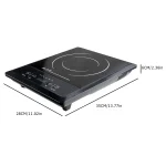 2200W Electric Induction Hob Portable Single Cooker Hot Plate Hobs Cooking Stove - Image 2