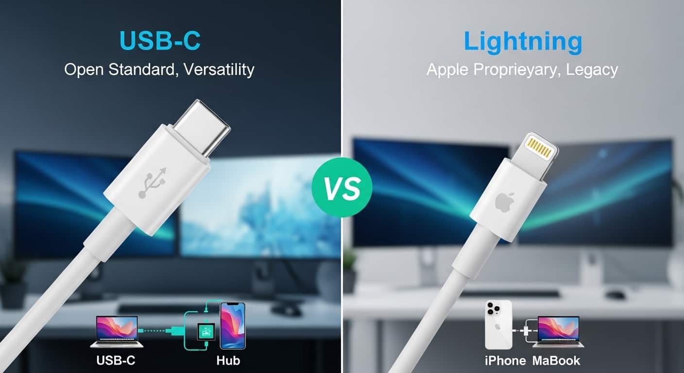 USB-C vs Lightning Cable Which Is Better in 2026