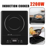 2200W Electric Induction portable Induction Cooktop English Keypad Panel With 5 preset programs with adjustable power settin